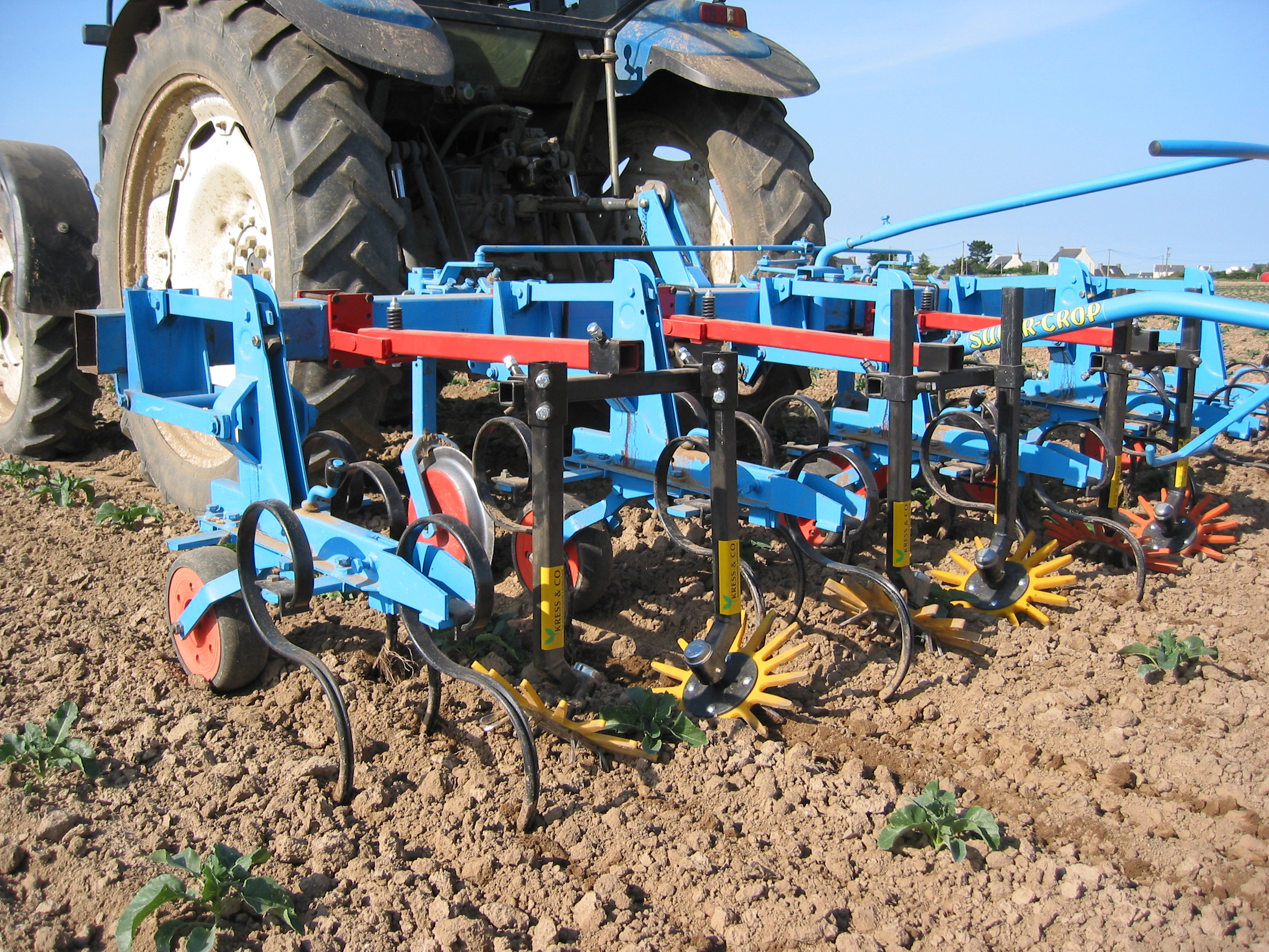 Farmers discuss favorite weeding tools